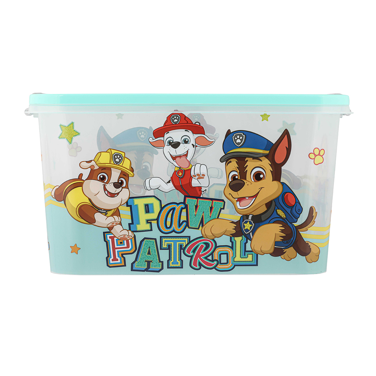 Контейнер "щенячий патруль" 15 л прямоуг. с крышкой (1/8) "альтернатива"  м8146