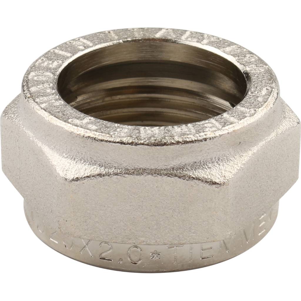 Угол переходной 20 х 1/2'' ВР обжим TIEMME для металлопластиковых труб