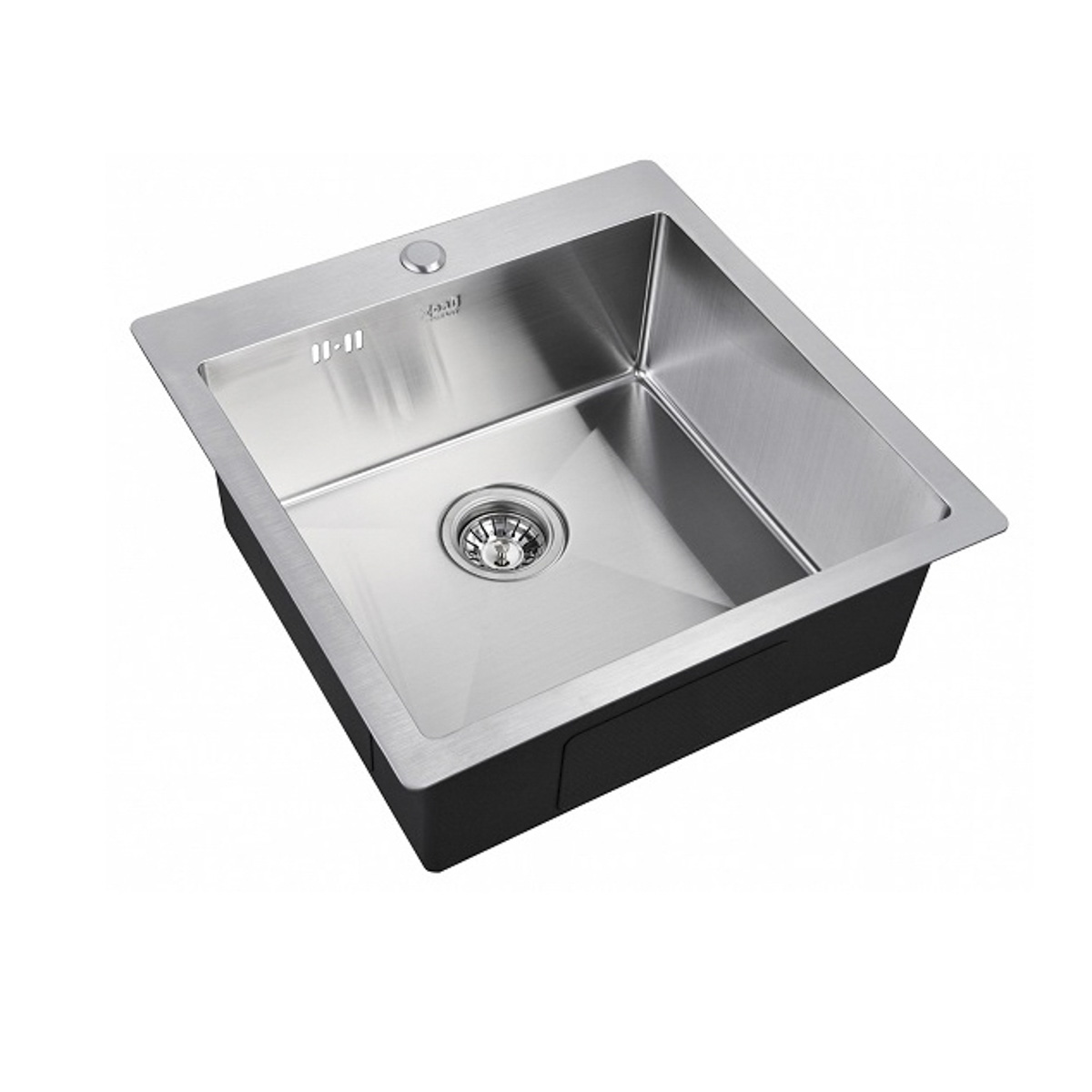 Мойка для кухни врезная нержав. r 5151  510*510 мм (чаша 410*450*200 мм) "zorg"