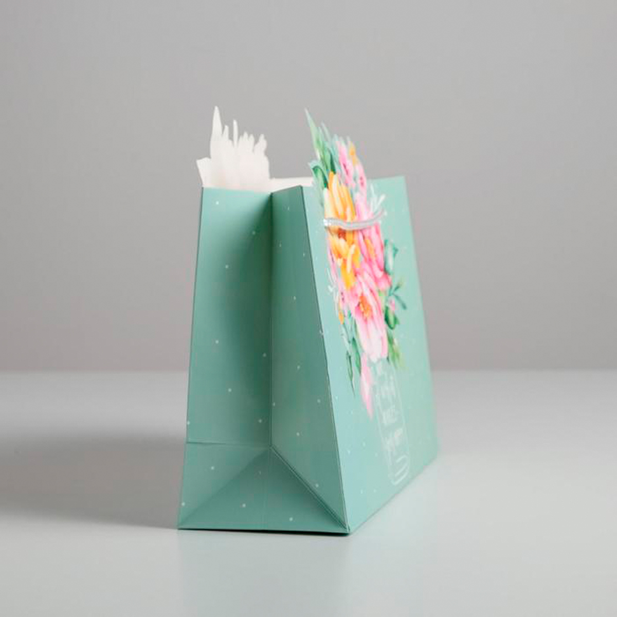 Пакет подарочный "для тебя" 30*23*10 см (1/291) "дарите счастье" 5266629