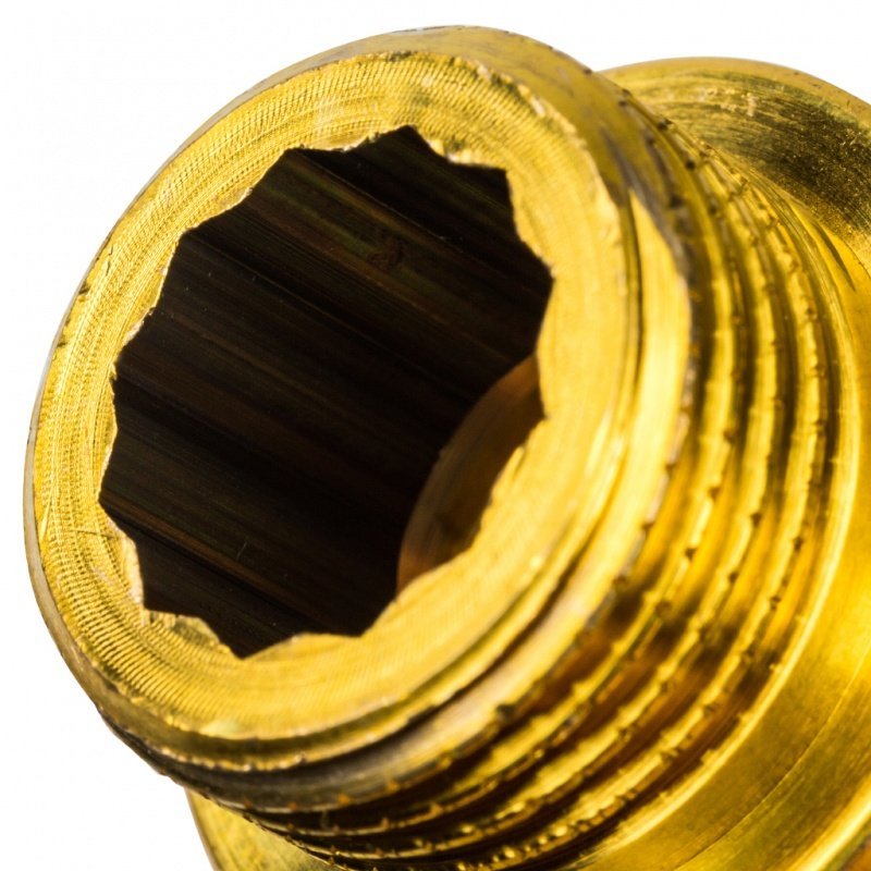 Удлинитель резьбовой ВН 1/2" x 20 мм латунь STOUT