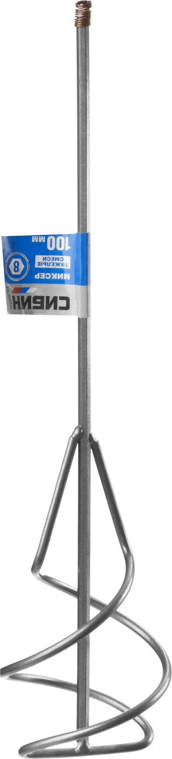 СИБИН 100 х 450 мм, шестигранный хвостовик, миксер для песчано-гравийных смесей (06048-10-45)