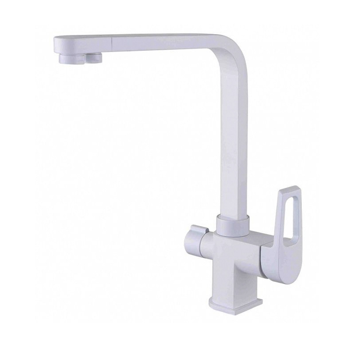 Смеситель для кухни с подключ. к фильтру питьев. воды zr 334 yf-white "zorg"