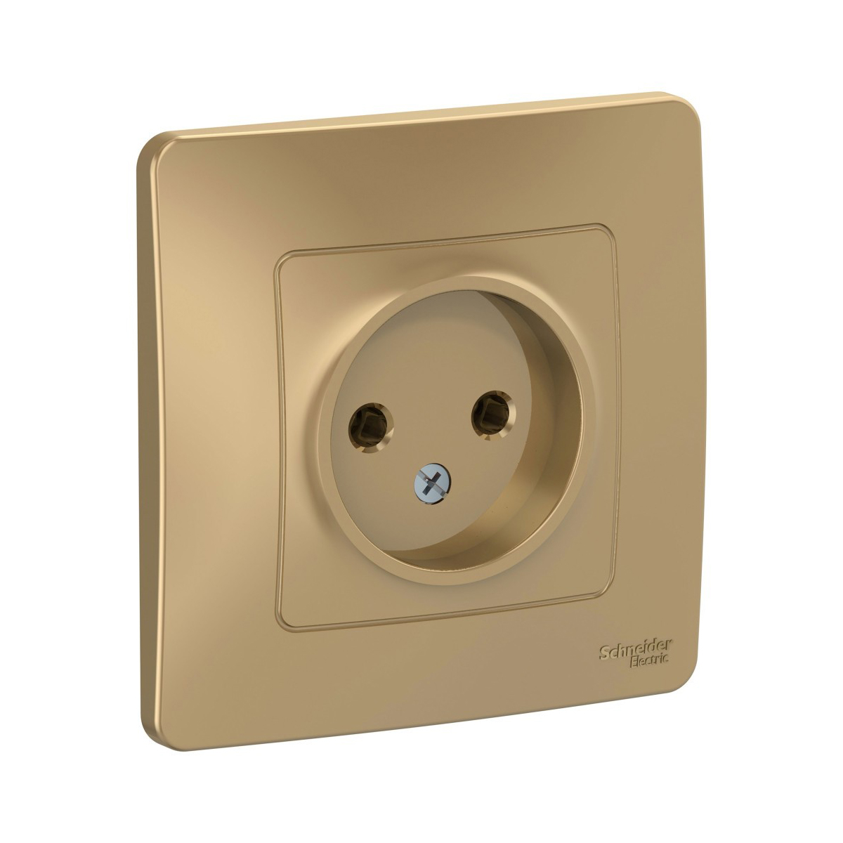 Розетка "blanca" 1 местн. 16а, титан (1/10/20) "schneider"