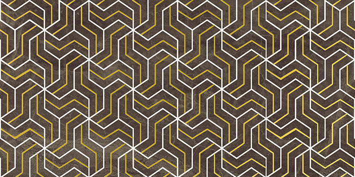 Crystal fractal коричневый 30x60