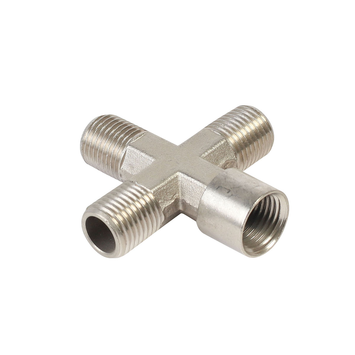 Переходник для компрессора крест 1259/2  1/4"mfff (1/10) "patriot" 830900015