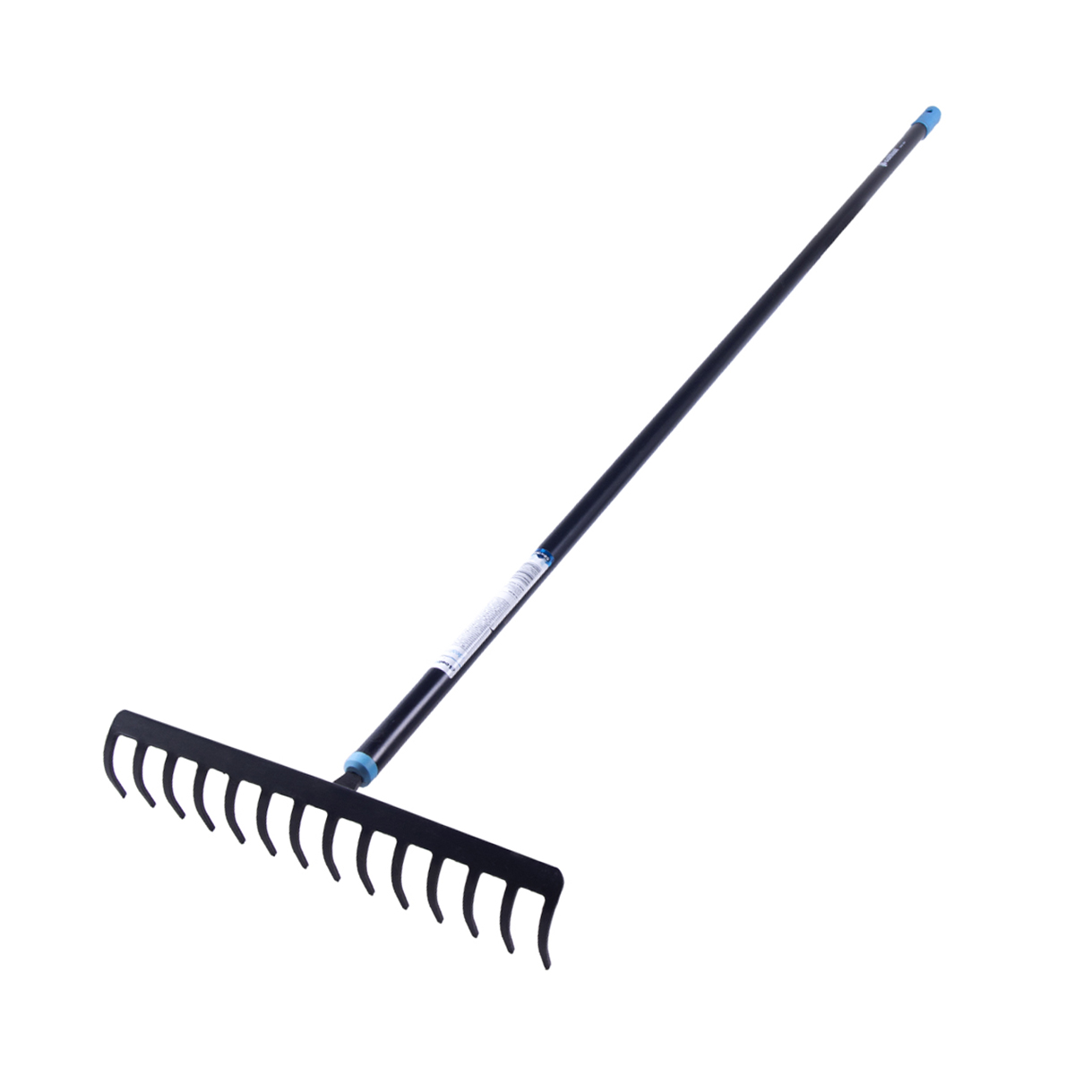 Грабли 14 зубов прямые с черенком (1/3) "ideal" 40-300