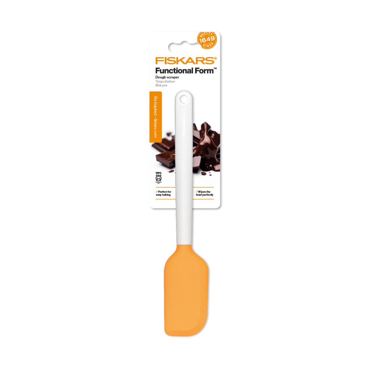 Лопатка кулинарная силикон. "functional form" (1/6) "fiskars" 1023615