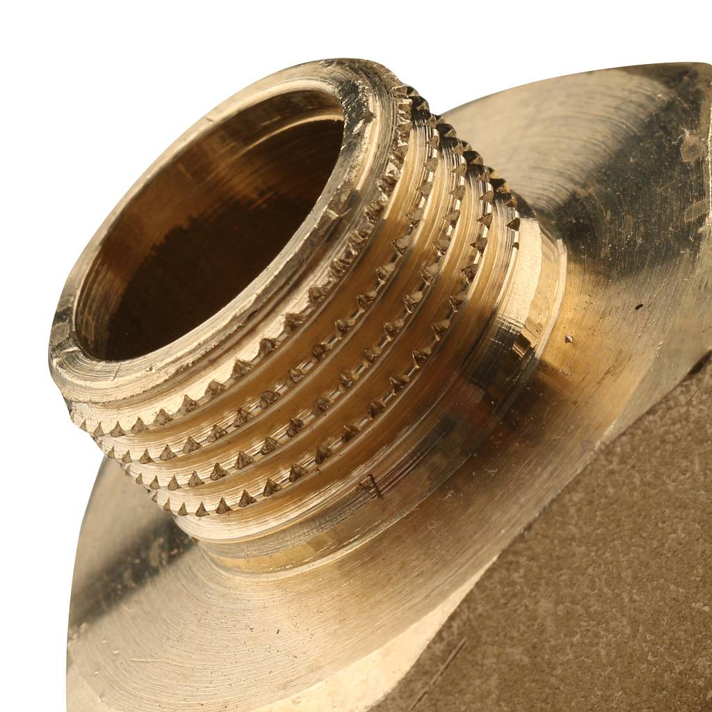 Переходник резьбовой ВН 1" x 1/2" латунь TIEMME