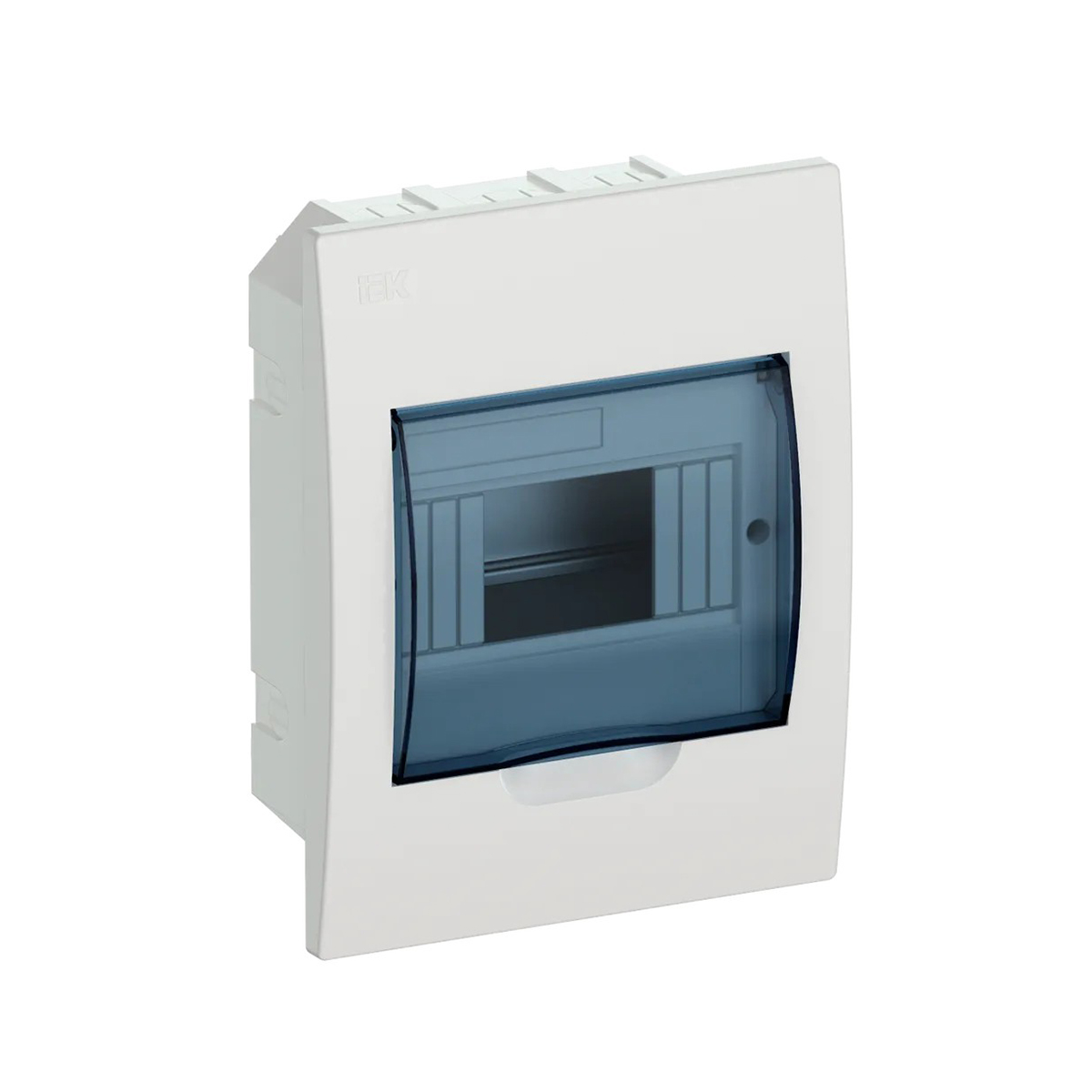 Щиток распределительный встраиваемый "krepta 3" щрв-п-6 ip41, 6 модулей, пластик, белый (1/20) "iek"