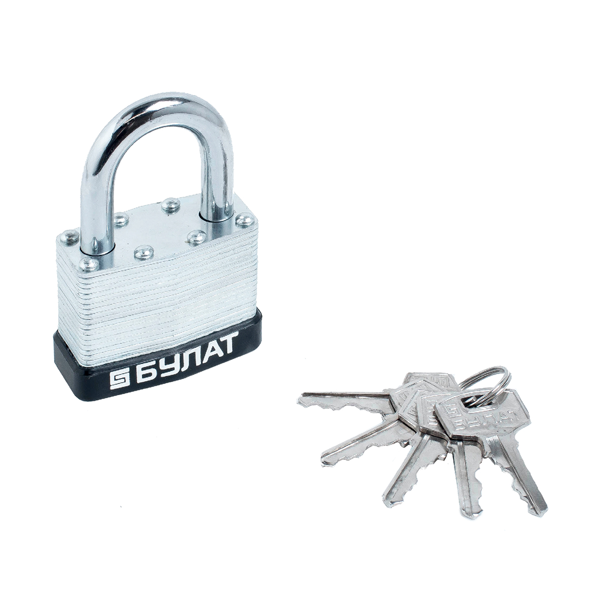 Замок навесной вс 0150 9 мм (5 ключей) (1/6/36) "булат"
