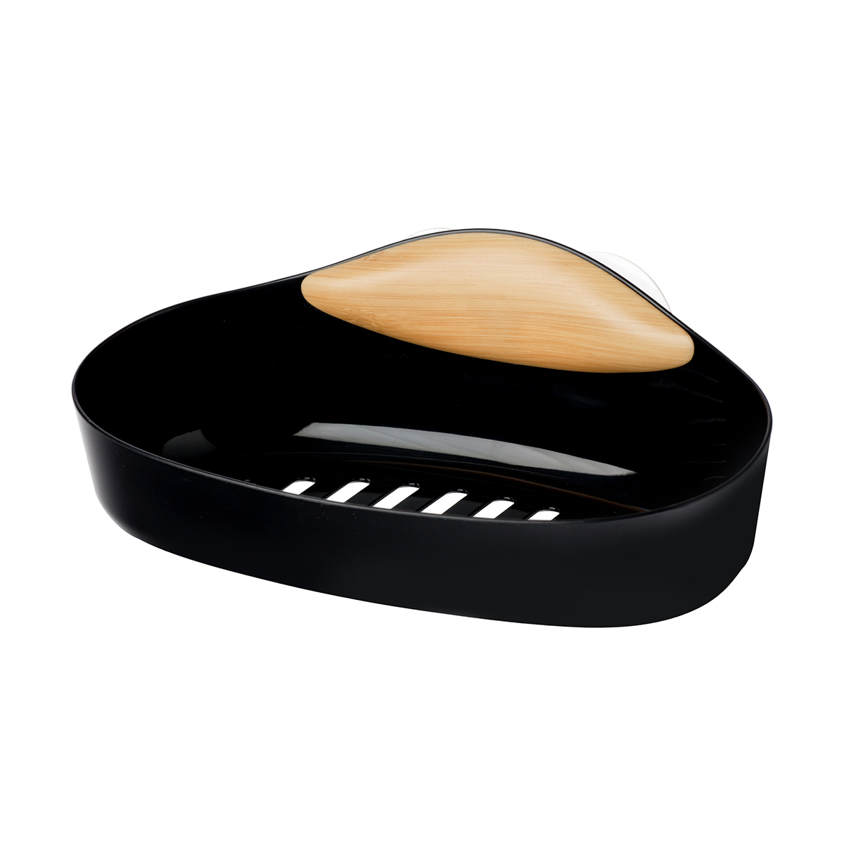 Подставка для ванных принадлежностей "ofuro" черная (1/6) "vigar" 4746