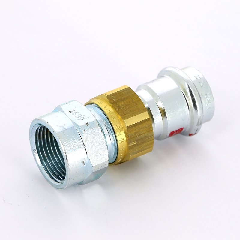 Американка пресс-В 28x1" с плоской прокладкой нелегир. сталь Prestabo VIEGA