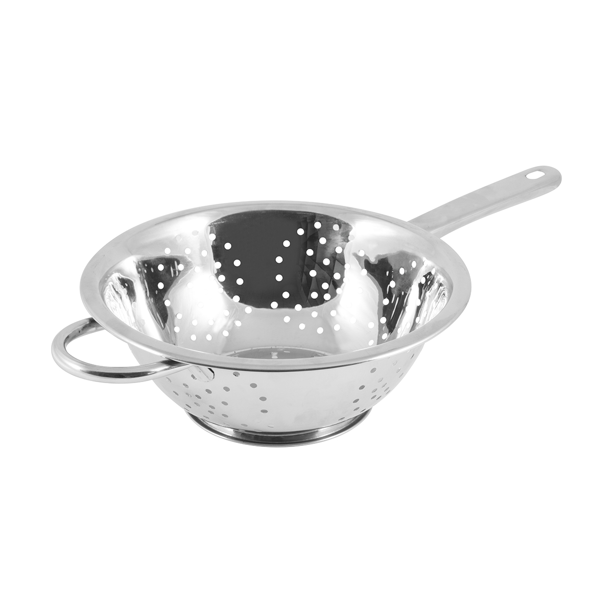 Дуршлаг нержав. "napoletano" d=22 см с длинной ручкой (1/6/24) "mallony"