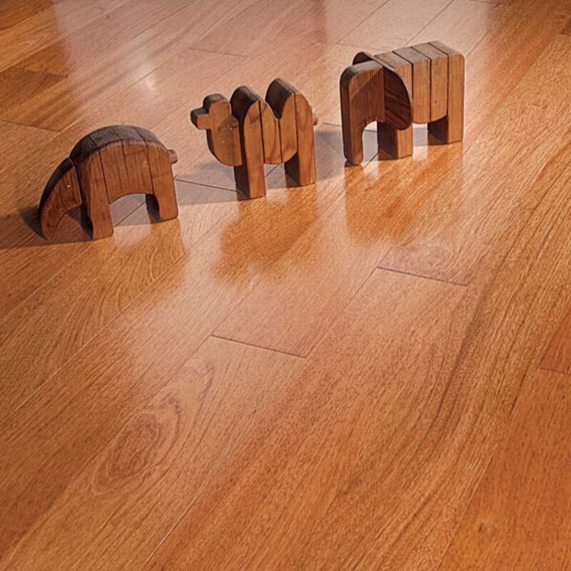 Паркетная доска Coswick Экзотическая 3-х слойная CosLoc 1531-1201 Натуральный (Порода: Бразильская вишня (Ятоба))