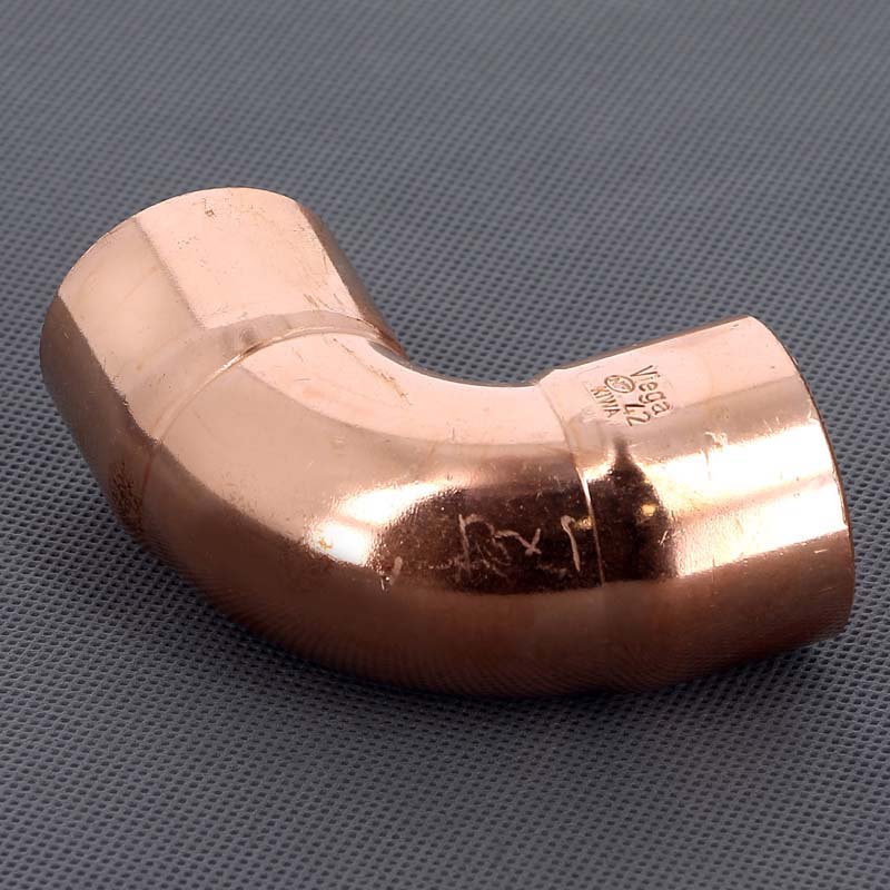 Угол двухраструбный 90° VIEGA пайка 42 мм медный