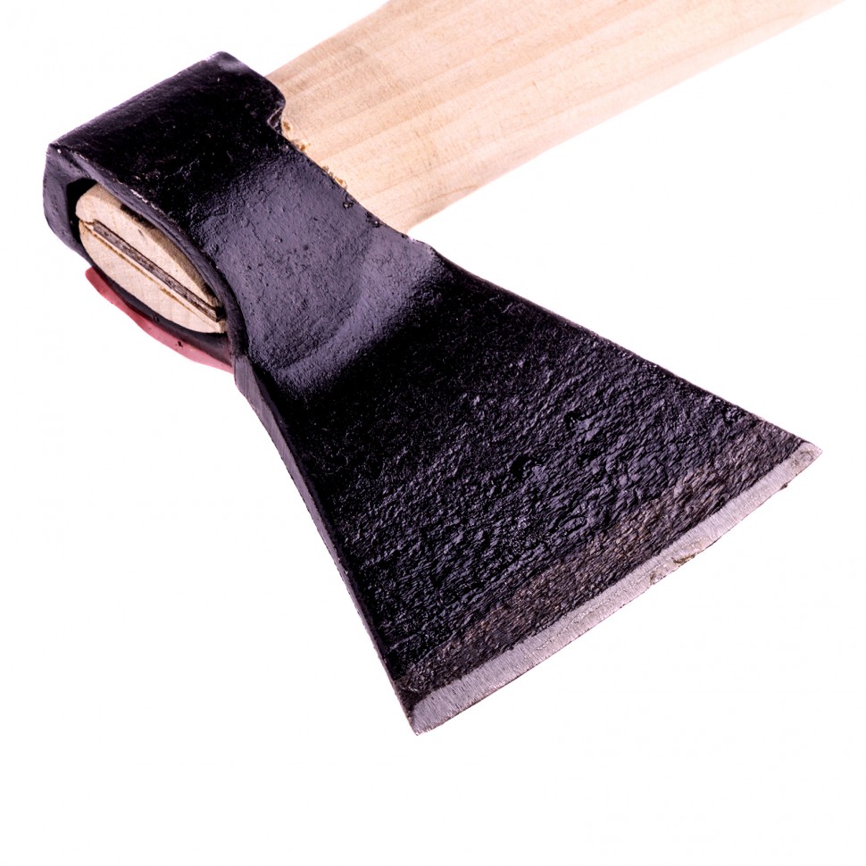 Топор кованый, в сборе, 840/1070 г, деревянное топорище, 400 мм, Б, (Ижевск) (21672)