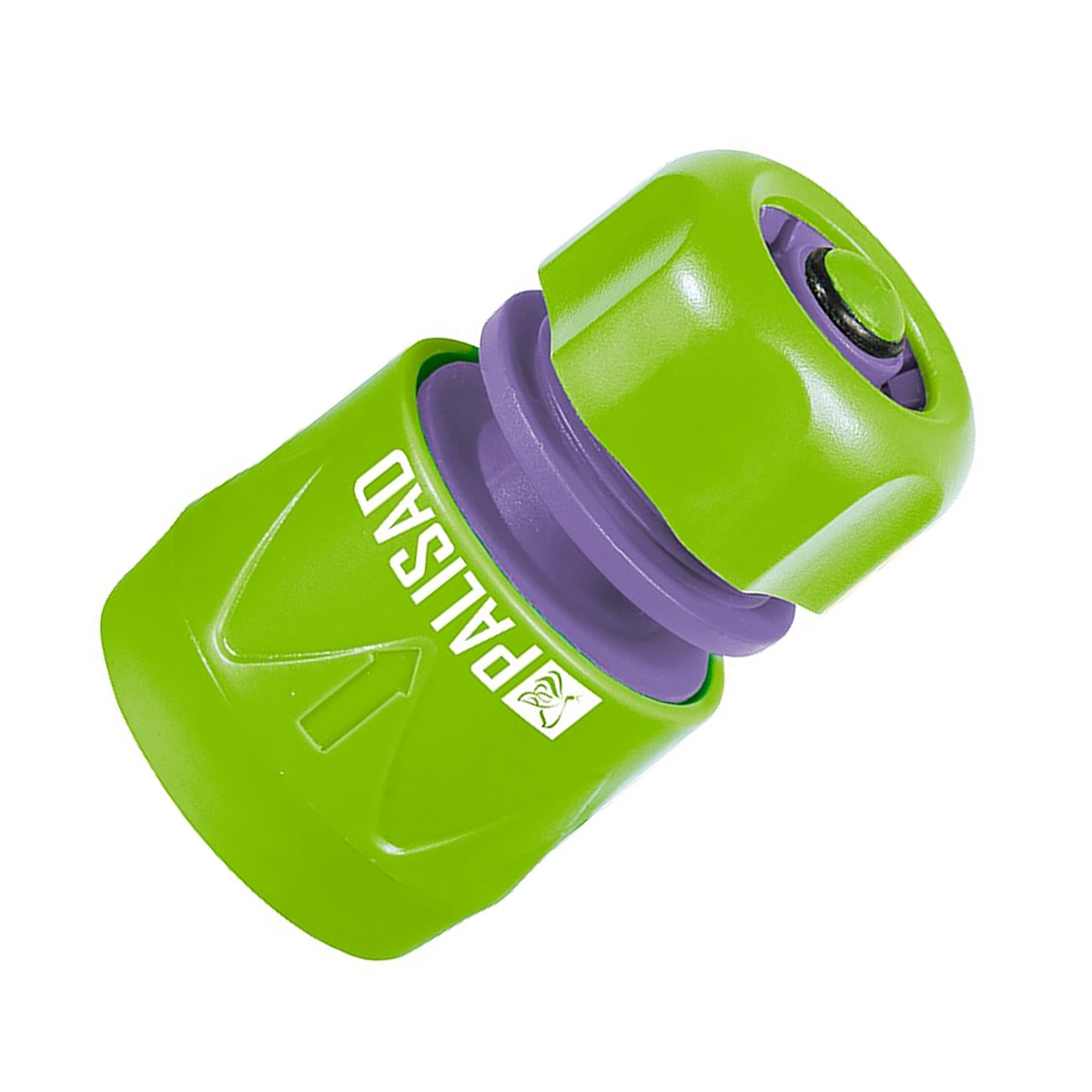 Соединитель для шлангов 1/2" быстросъемный, с автостопом (1/300) "palisad" 66140