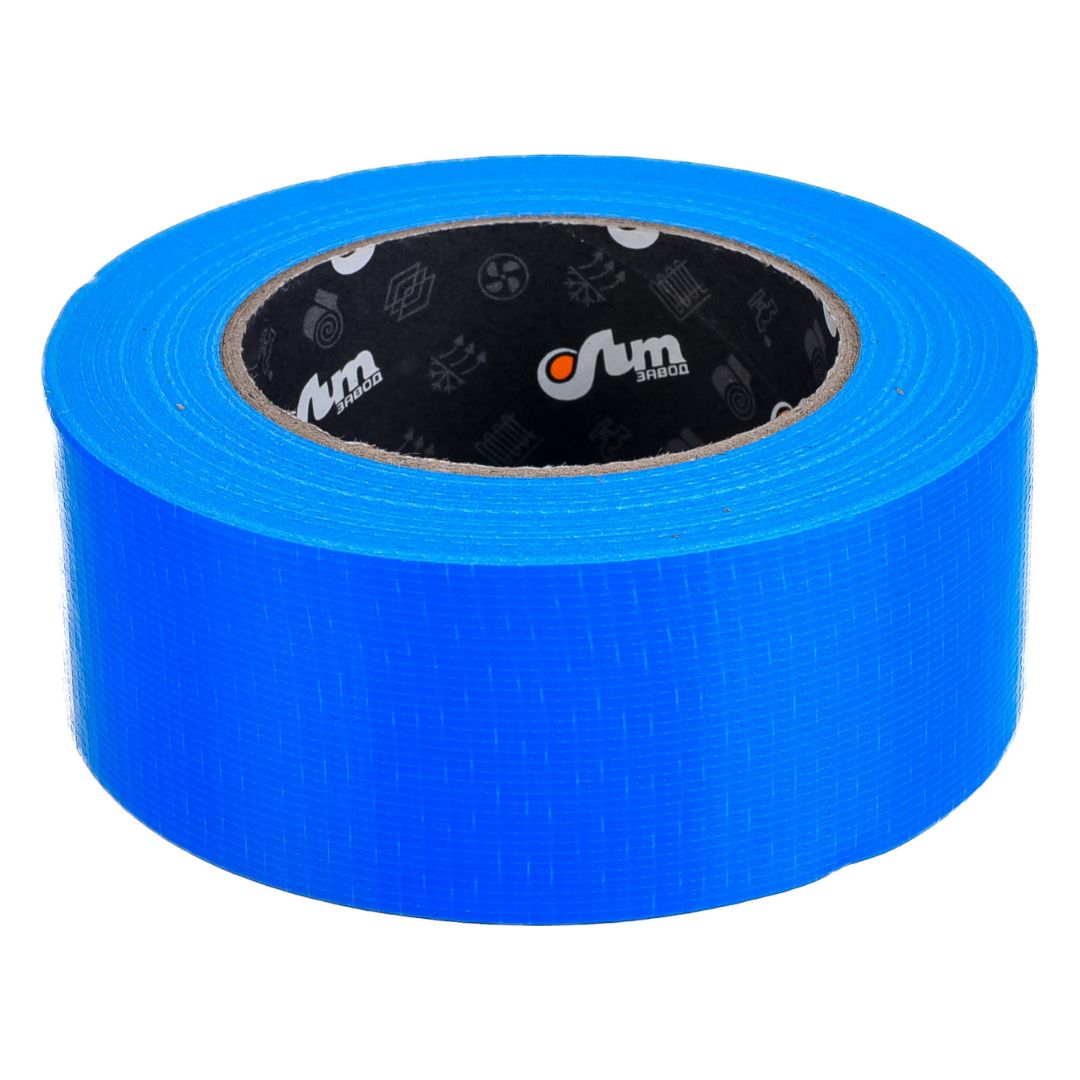 Лента самоклеящаяся для теплоизоляции 48 мм х 50 м армированная синяя VALTEC