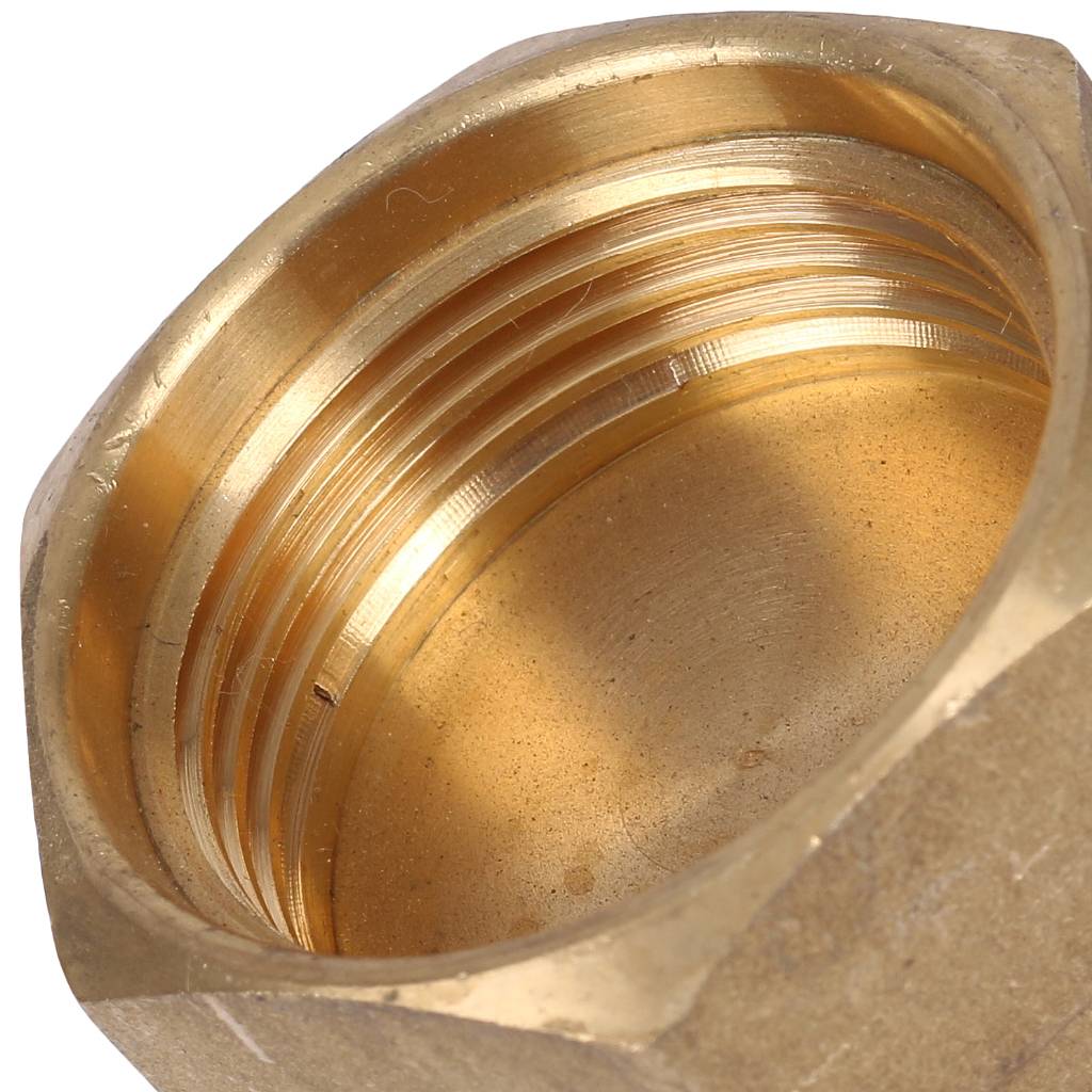 Заглушка резьбовая (ВР) 1/2" латунь TIEMME