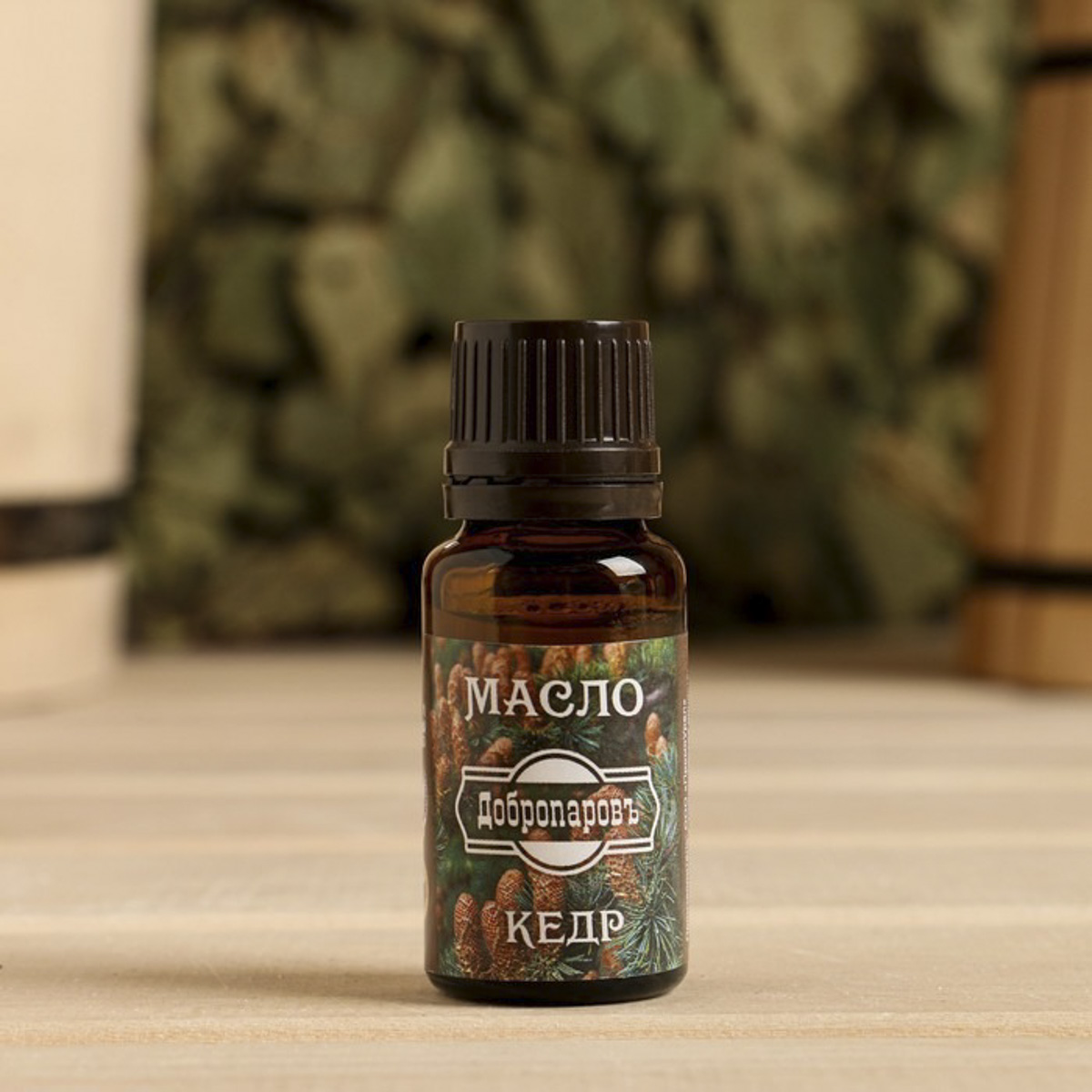 Масло эфирное "кедр" 15 мл "добропаровъ" 7475156