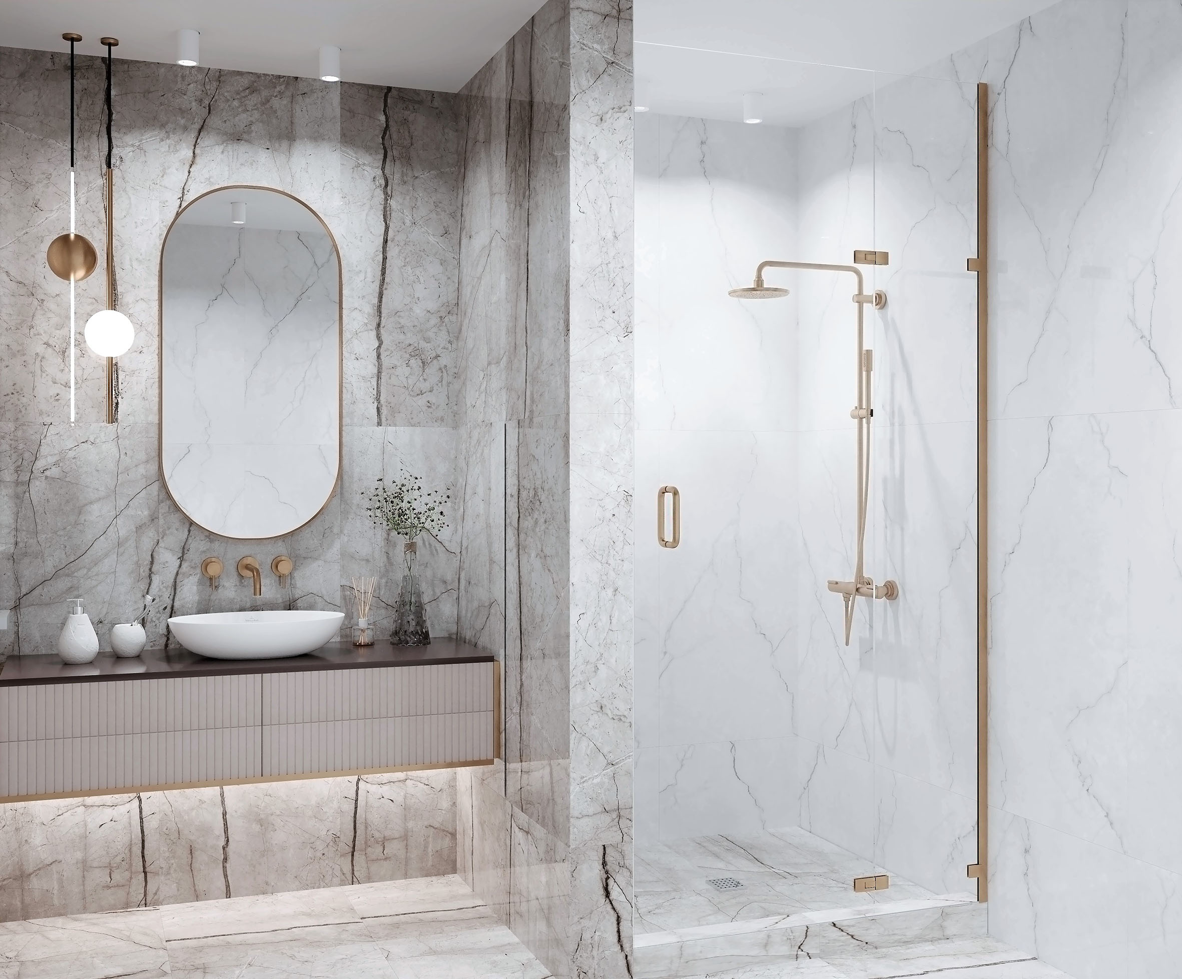 Obsidian moss gray керамогранит полированный 60x60