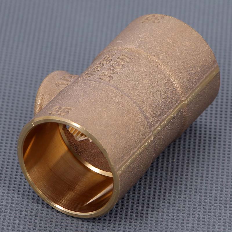 Тройник переходной под пайку ВР 35 х 1/2" VIEGA медный