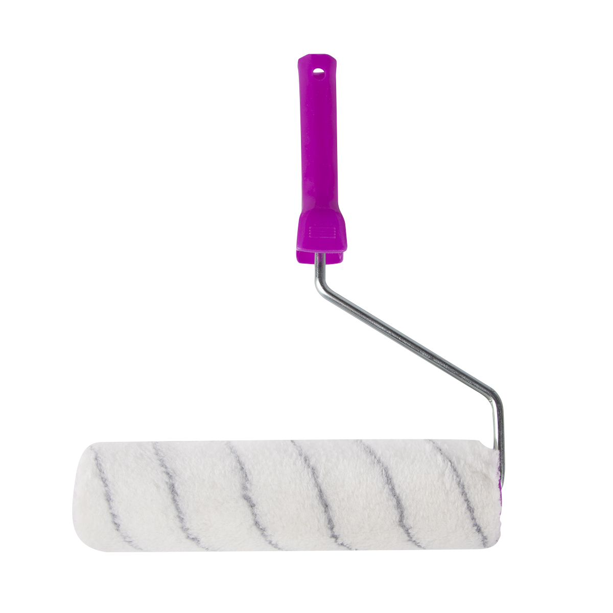 Валик полиакрил  d48/250 мм (ворс 12 мм) бюгель 8 мм (в сборе) (1/36)  "krafor" 016-0250