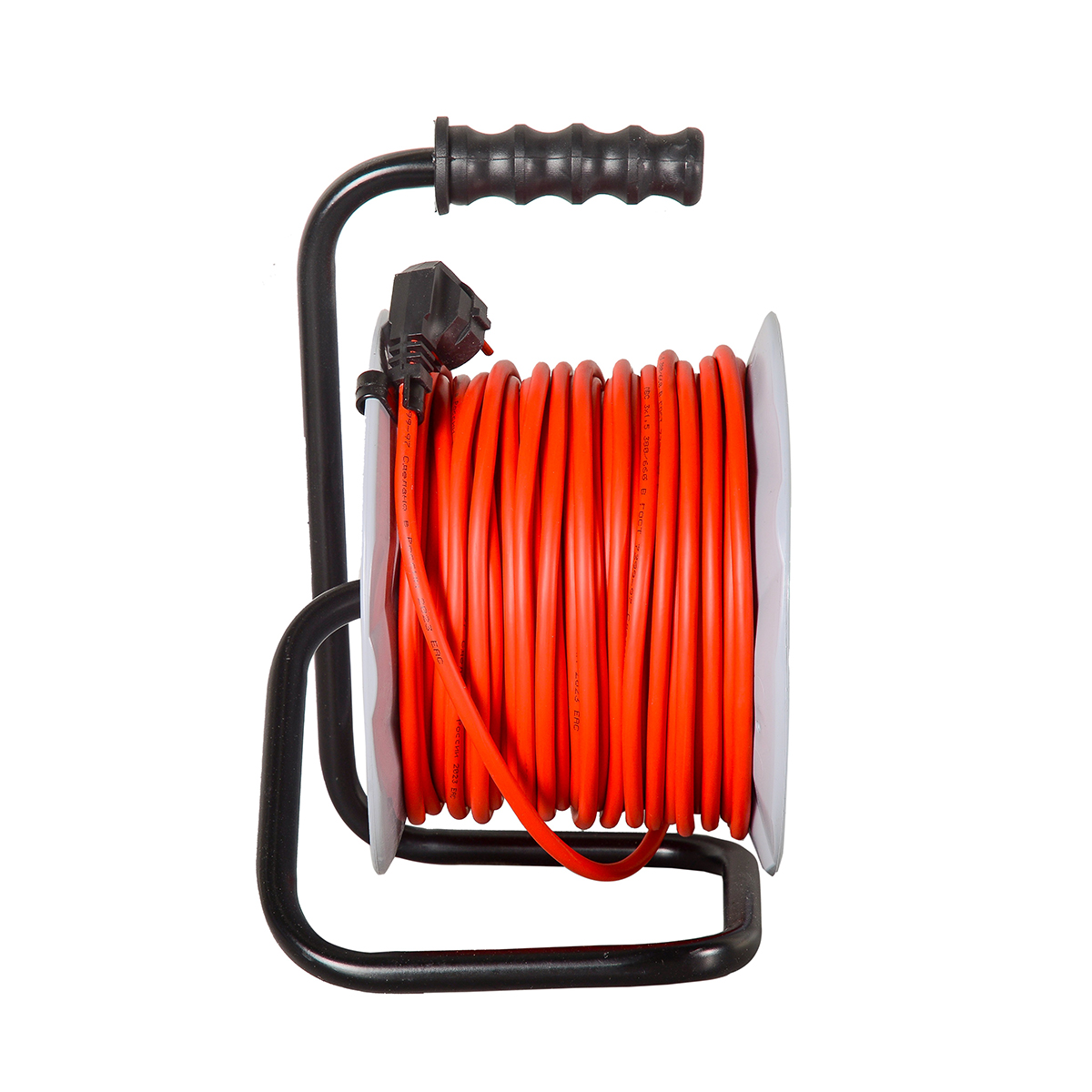 Удлинитель на катушке су-3х1,5-30/2 4 розетки, 30 м 3*1,5 мм(1) "ресанта"