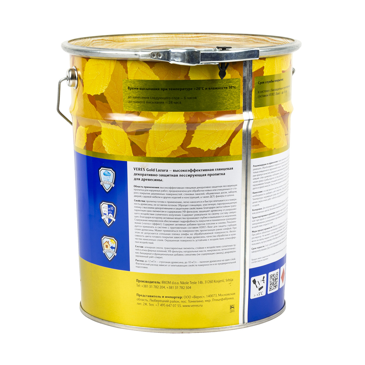 Верес gold №19 дуб 10 л (1) "veres"