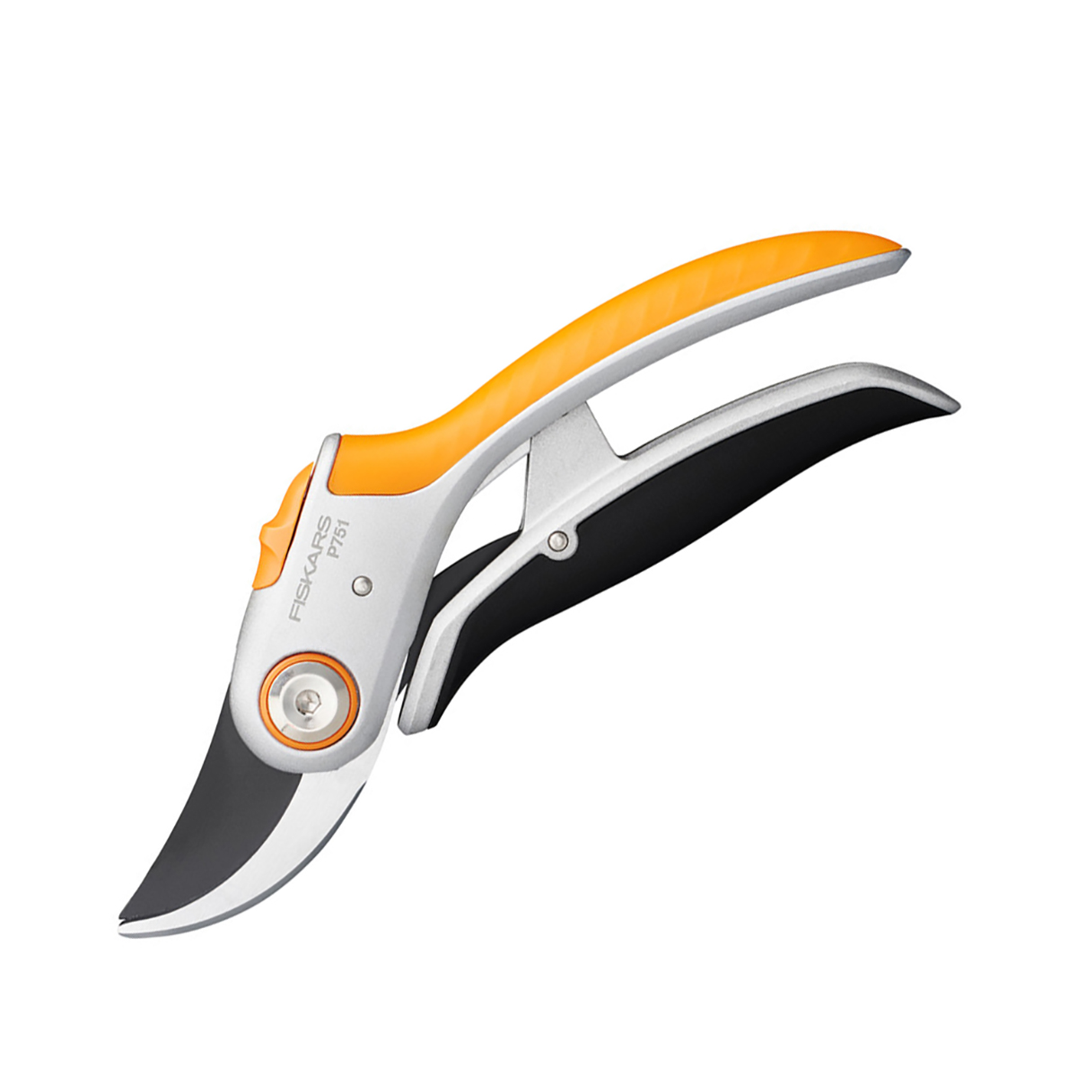 Секатор плоскостной металлический "plus" powerlever p751 (1/4) "fiskars" 1057172