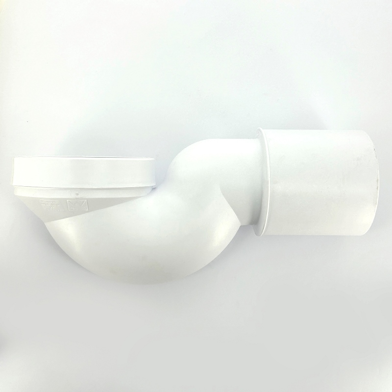 Труба McAlpine фановая L=285 мм под углом 90, вход 97-107 мм, выход 110 мм