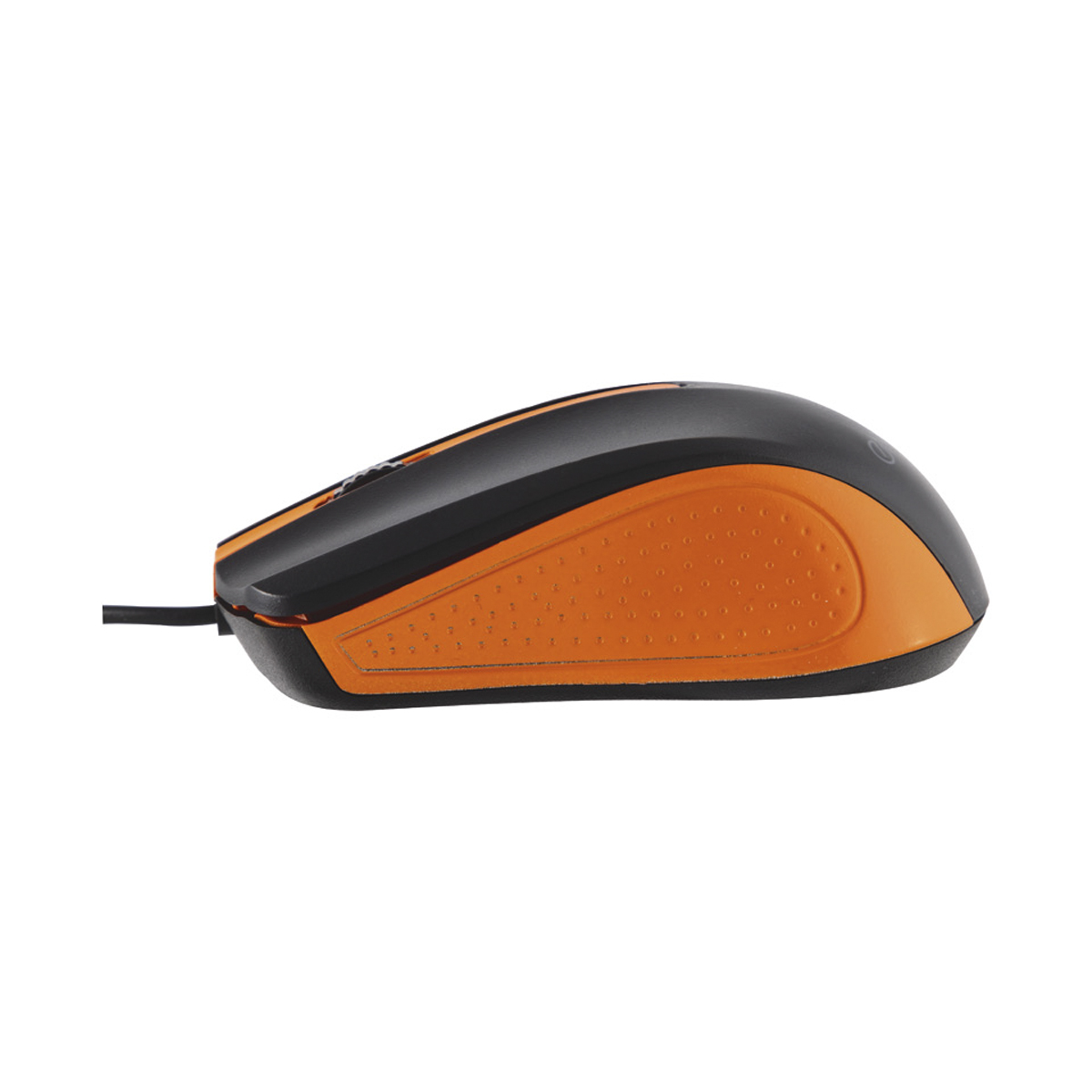 Мышь проводная оптическая ek-001 (черный/оранжевый) (1/100) "energy"