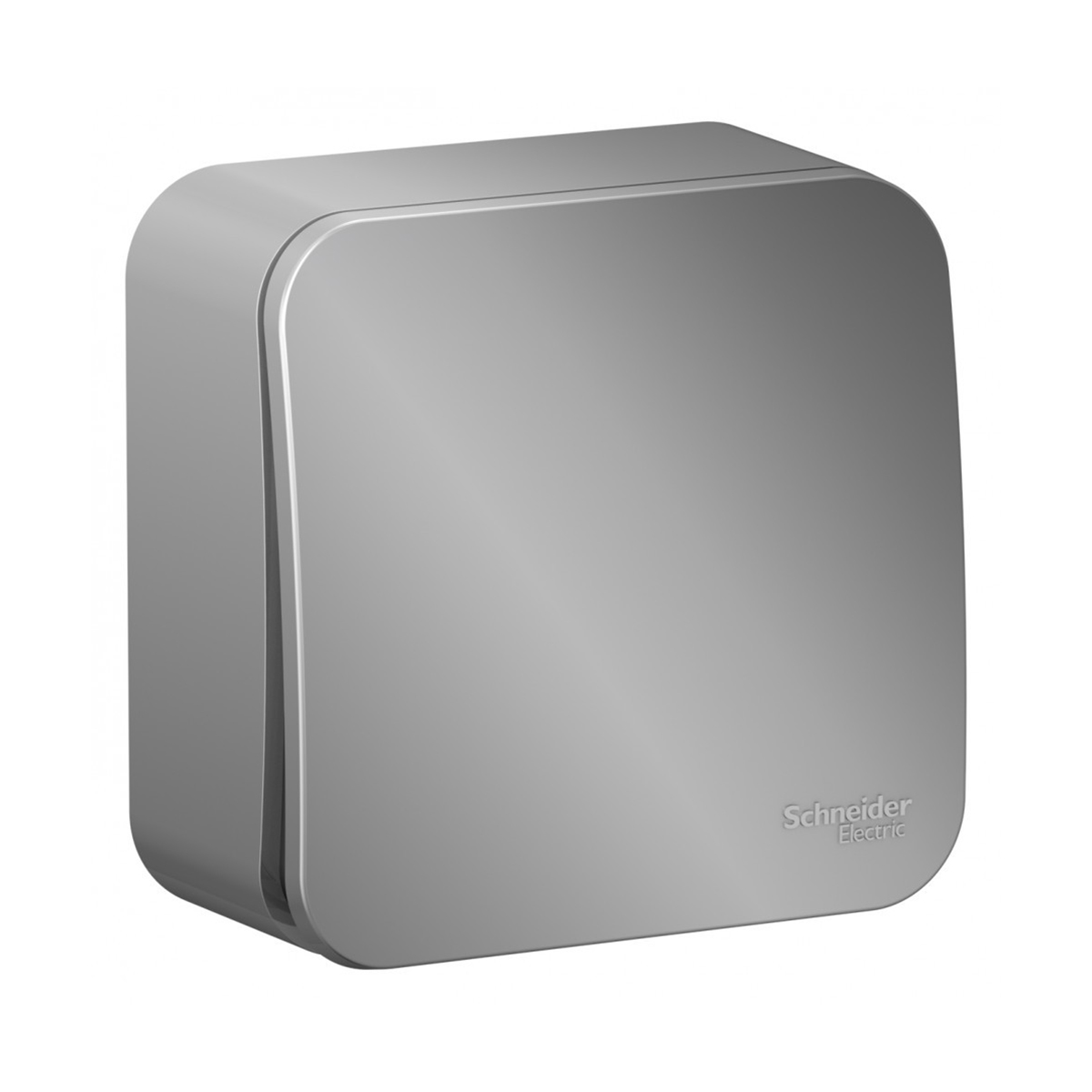 Выключатель открыт. уст. "blanca" 1 кл. 10а, алюминий (1/15/30) "schneider"