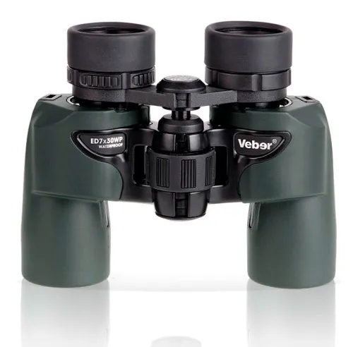Бинокль Veber ED 7x30 WP, зеленый