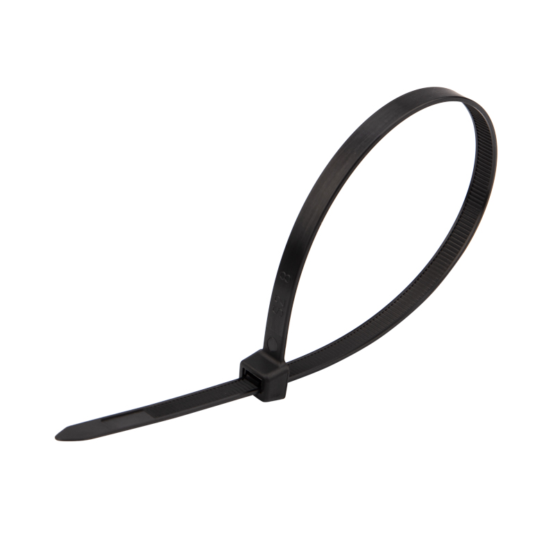 Хомуты нейлон 7,6 х 300 мм (набор 100 шт.), черные (1/5/50) "rexant" 07-0303