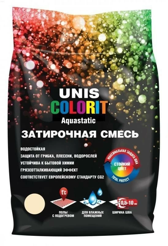 Затирка Unis Colorit, терракотовая (2кг)