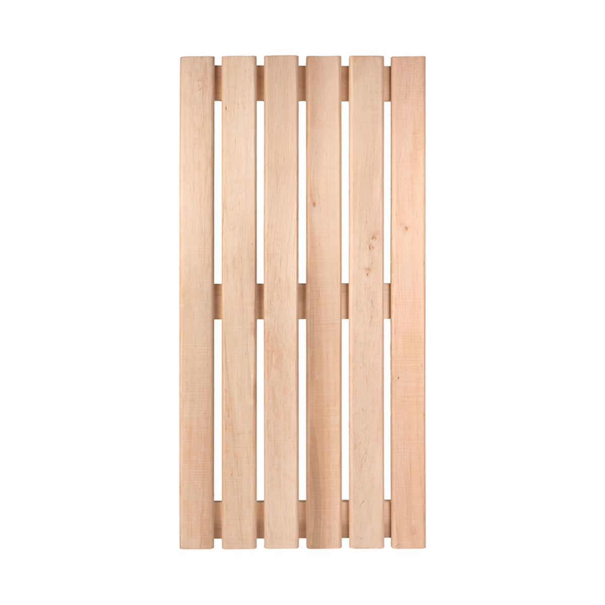 Решетка напольная 50*100*4 см, ольха (1/3) "банные штучки" 33253