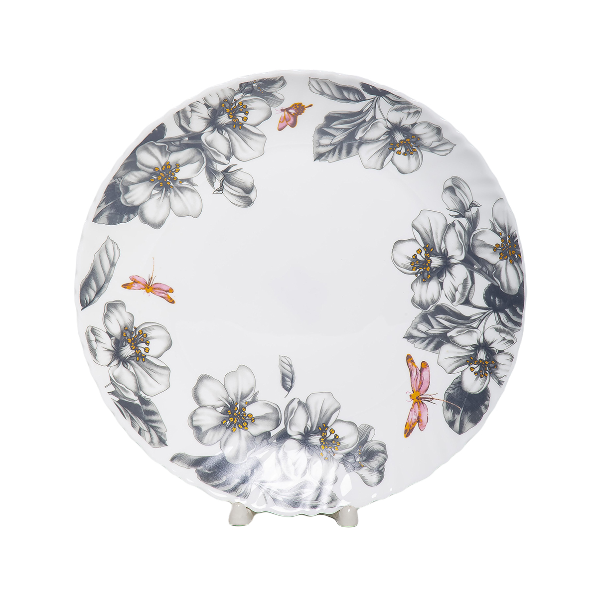 Тарелка обеденная "алаванш" 24 см (1/6/36) "olaff" 214-21003