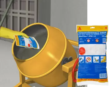 Sika SikaFiber PPM-12 / Сика Фибра для армирования бетона