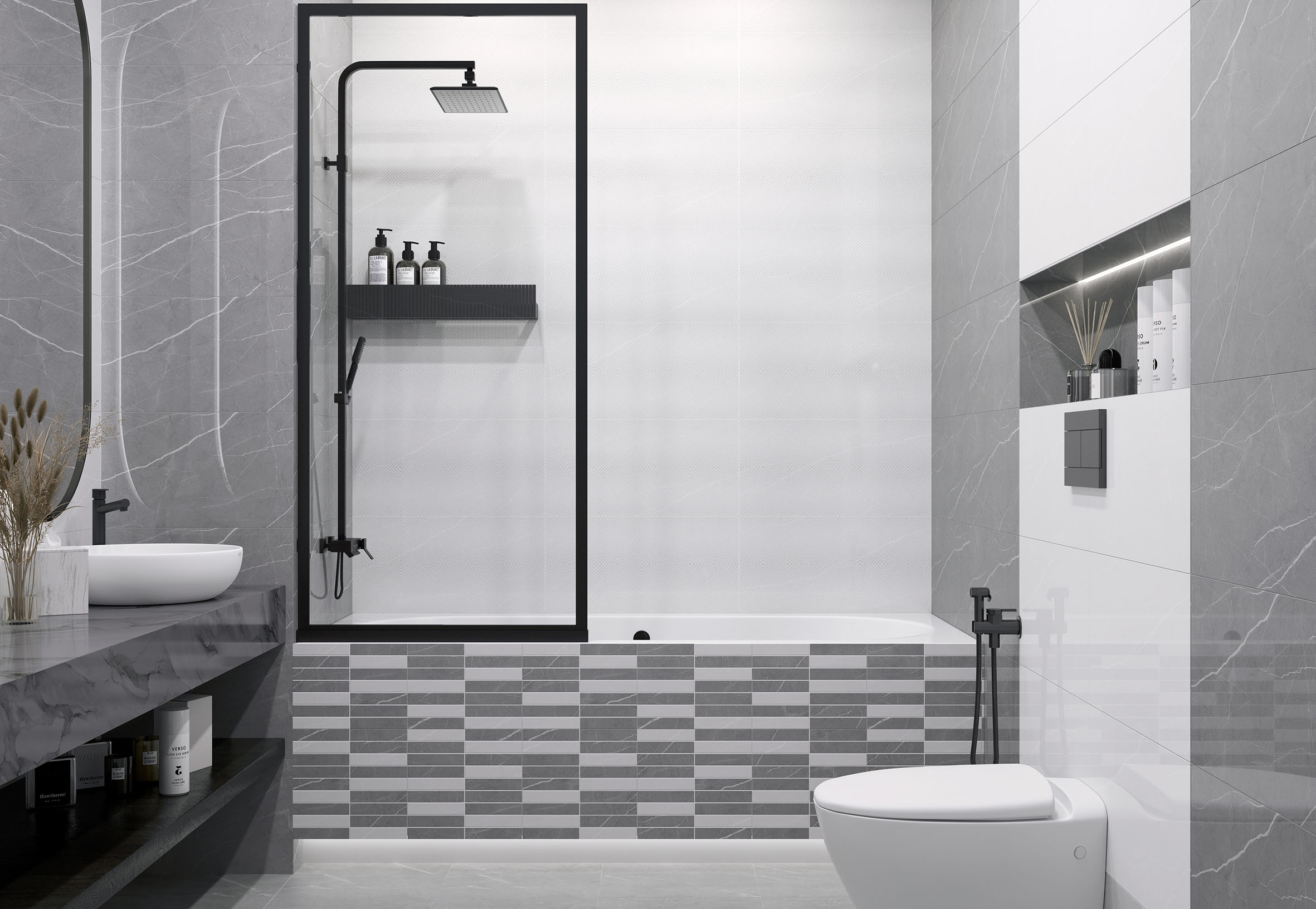 Rubio серый 18-01-06- 30x60