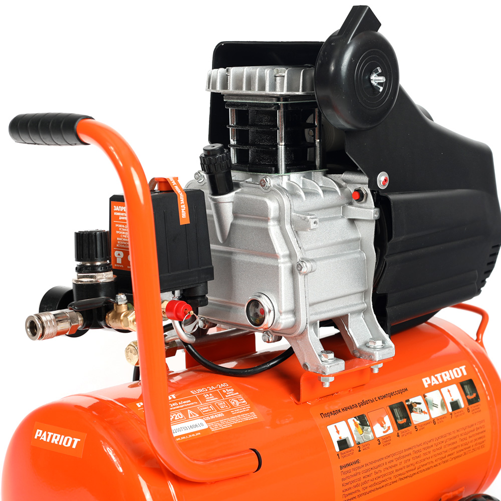Компрессор поршневой масл. euro 24-240 (1) "patriot" 525306365
