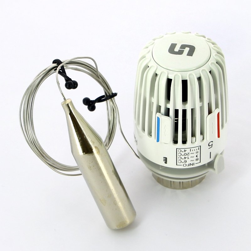 Термостатическая головка UNI-FITT с выносным датчиком