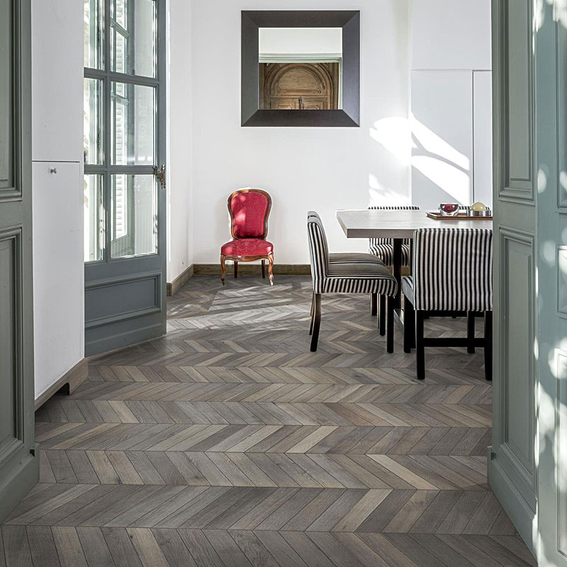 Kahrs ID Chevron Дуб Шеврон серый натуральное масло ID OAK CHEVRON GREY