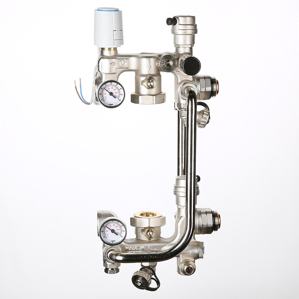 Насосно-смесительный узел 1" VALTEC COMBI.S широтно-импульсная модуляция 180 мм