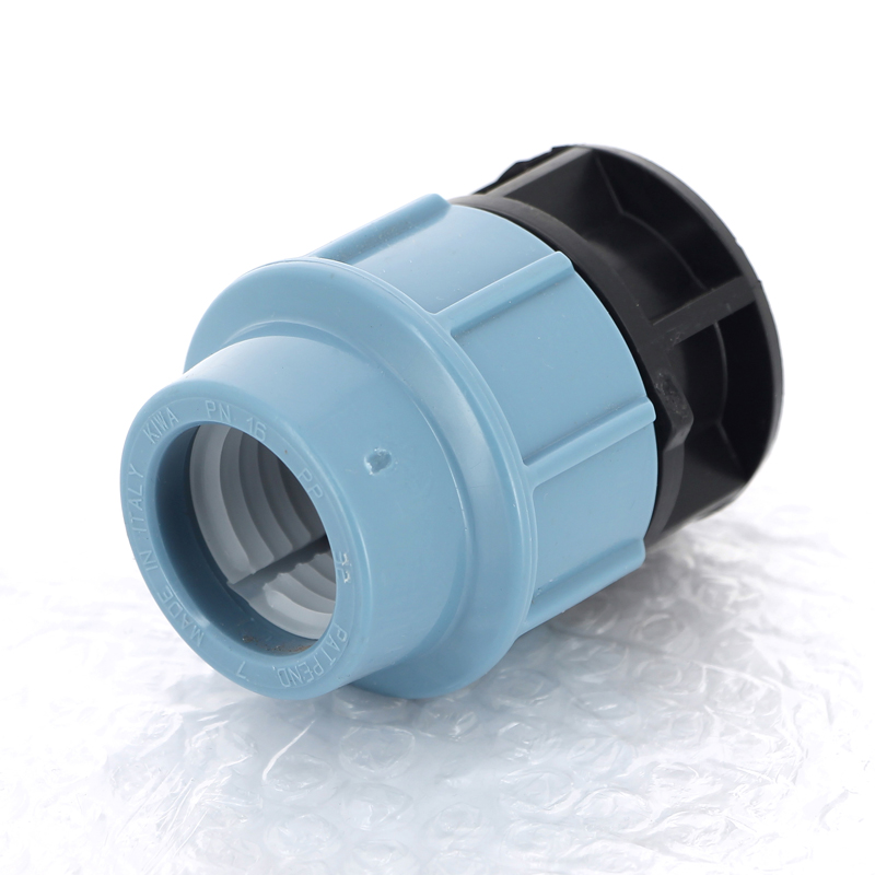 Муфта ПНД обжимная НР 32 х 1/2" для водопроводных труб UNIDELTA