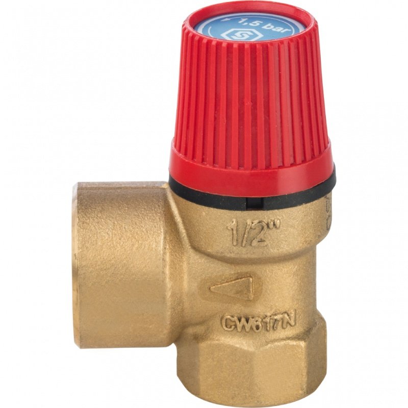 Предохранительный клапан STOUT SVS 1/2" 1,5 bar