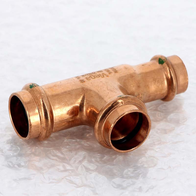 Тройник пресс медный Profipress VIEGA 22х22х18