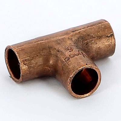 Тройник равнопроходной VIEGA под пайку 6 мм медный