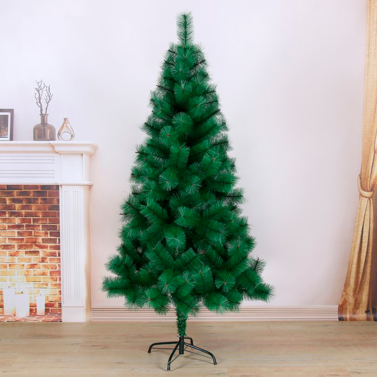 Кедр декор. 180 см, 235 веток (зеленый) "зимнее волшебство" 701339